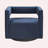Booth Performance Velvet Swivel Armchair-247504647