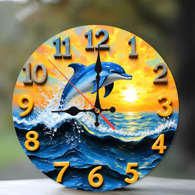 Dolphin Ocean Clock(1)