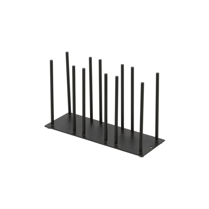 Rangement horizontal en fer 3 sections Ramequin et couvercle, H 6 po x l 10 po x P 3 po