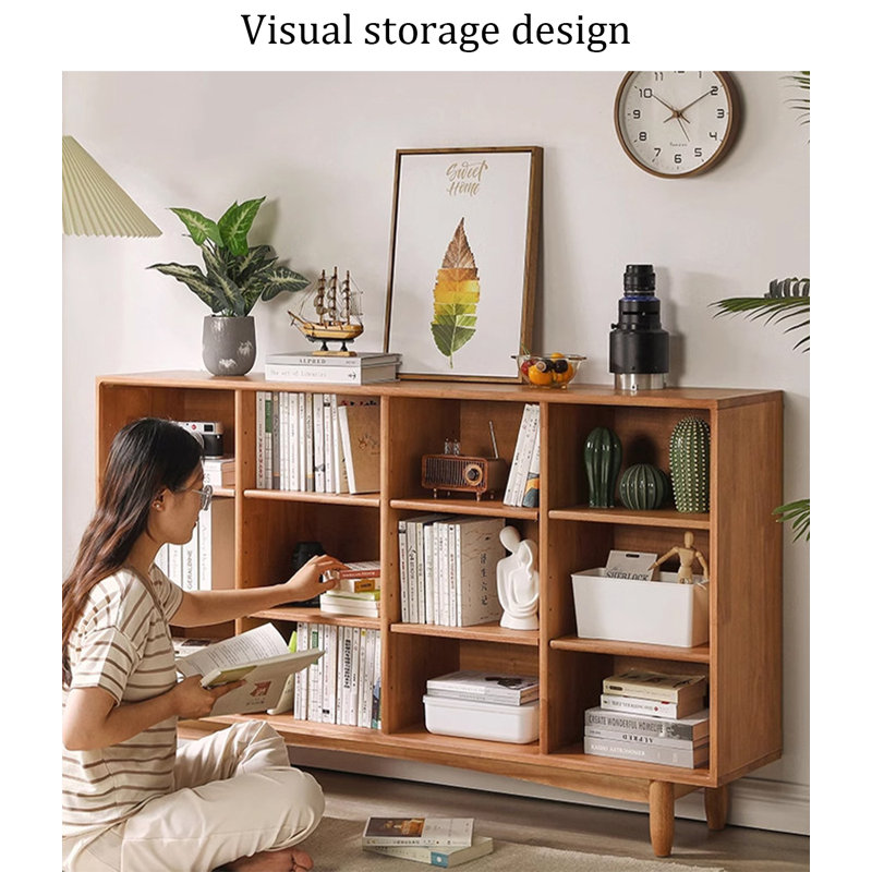 Armoire de rangement et bibliothèque basse réglables