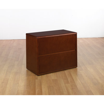 Paskel 37'' Wide 2 -Drawer File Cabinet