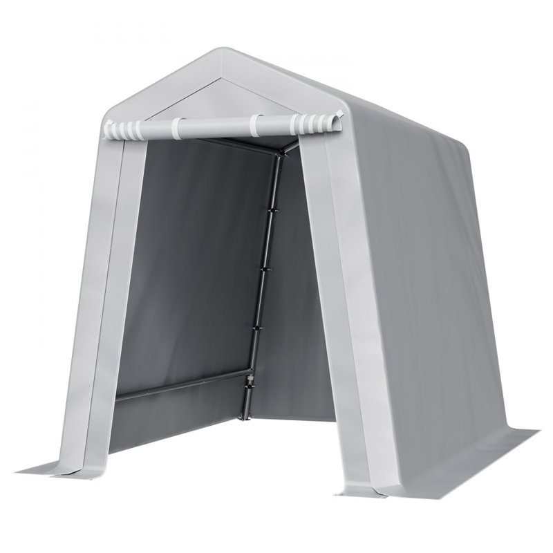 Outdoor Storage Shelter Shed 6x8 ft Waterproof Portable Canopy Carport Tent