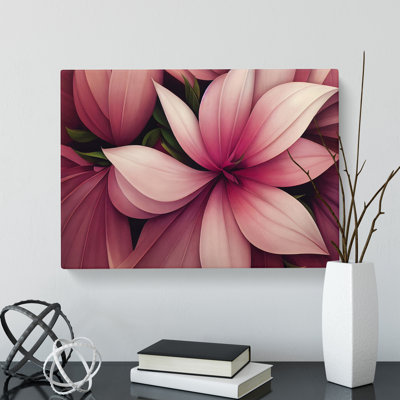 Dreamy Flower - Wrapped Canvas