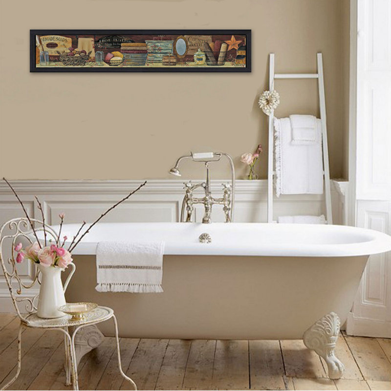 «Country Bath Shelf», impression panoramique sur papier