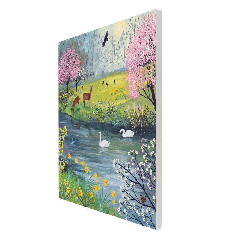 JO GRUNDY Farmhouse Wall Decor on Ceramic