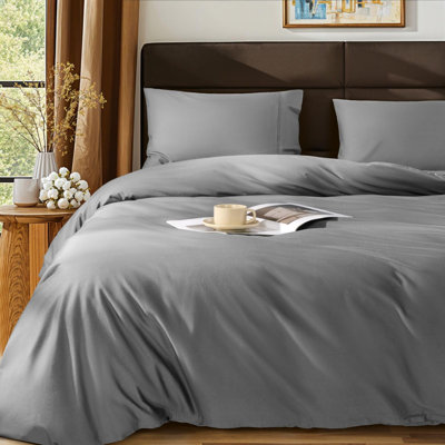 100% Egyptian Cotton Duvet Cover Set,3PC