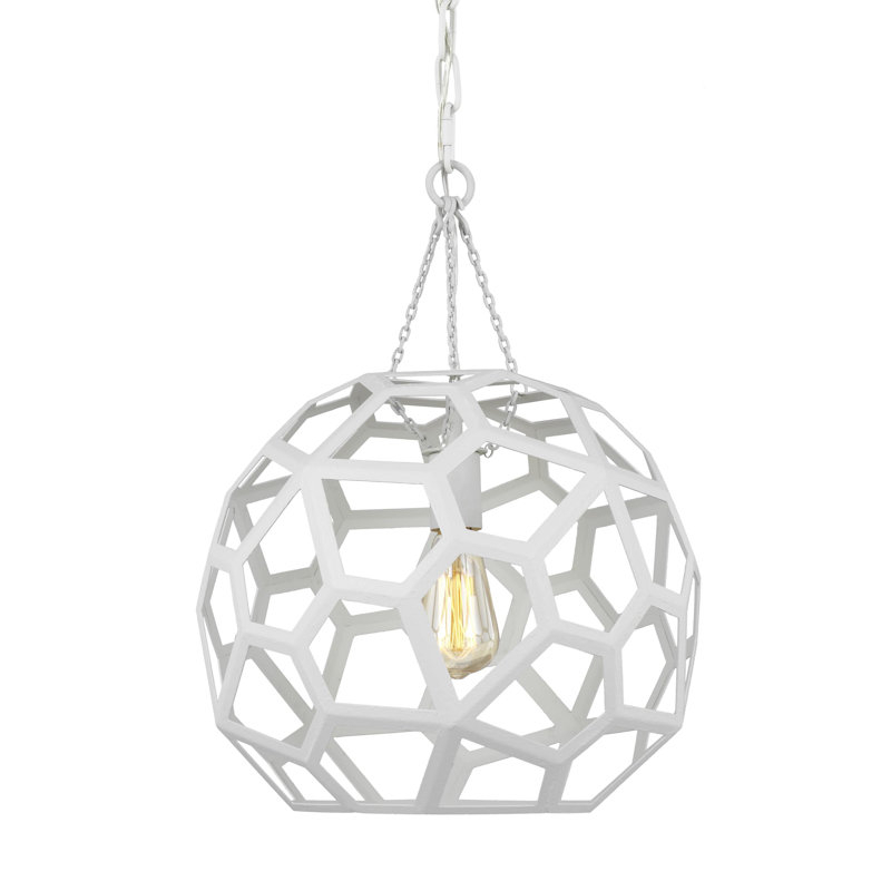 Midnight Black 20" Indoor/Outdoor Globe Pendant Light