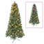 Gothurd 7' Artificial Pine Christmas Tree with Color & Clear Lights