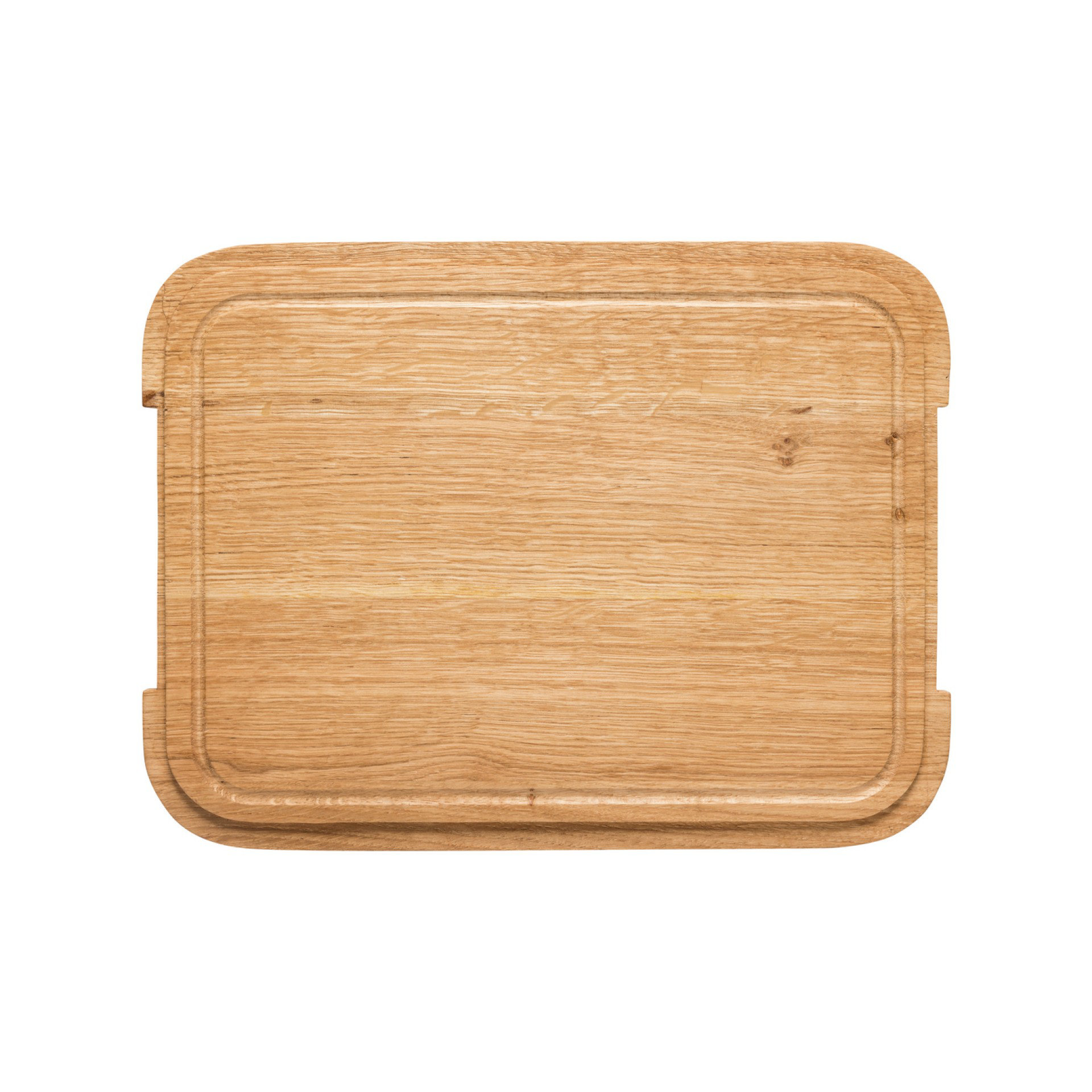 Costa Nova Oak Wood Cutting Board/Lid For Rect. Tray