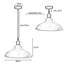 Pascale 1 - Light Dome Pendant-1826978788
