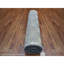 2'7"x9'8" Gray Hand Knotted Afghan Kashkuli Gabbeh 100% Wool Runner Rug A491A3004B124B6F84A623FE3777774A