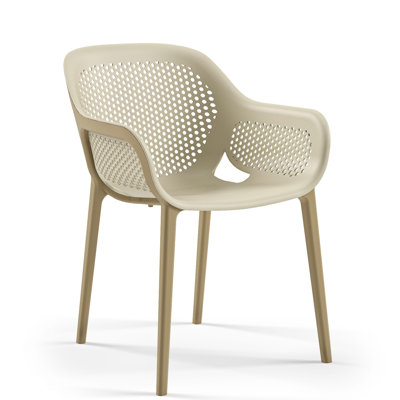 Ahria Outdoor Stacking Dining Armchair