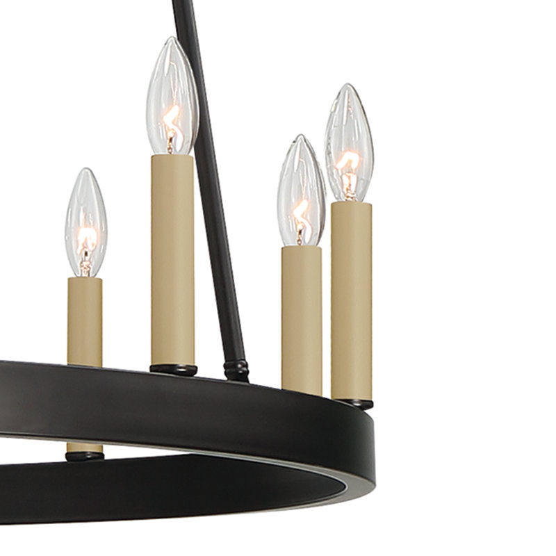 Arthi 26 - Light Wagon Wheel Chandelier