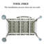Banc de transfert en plastique