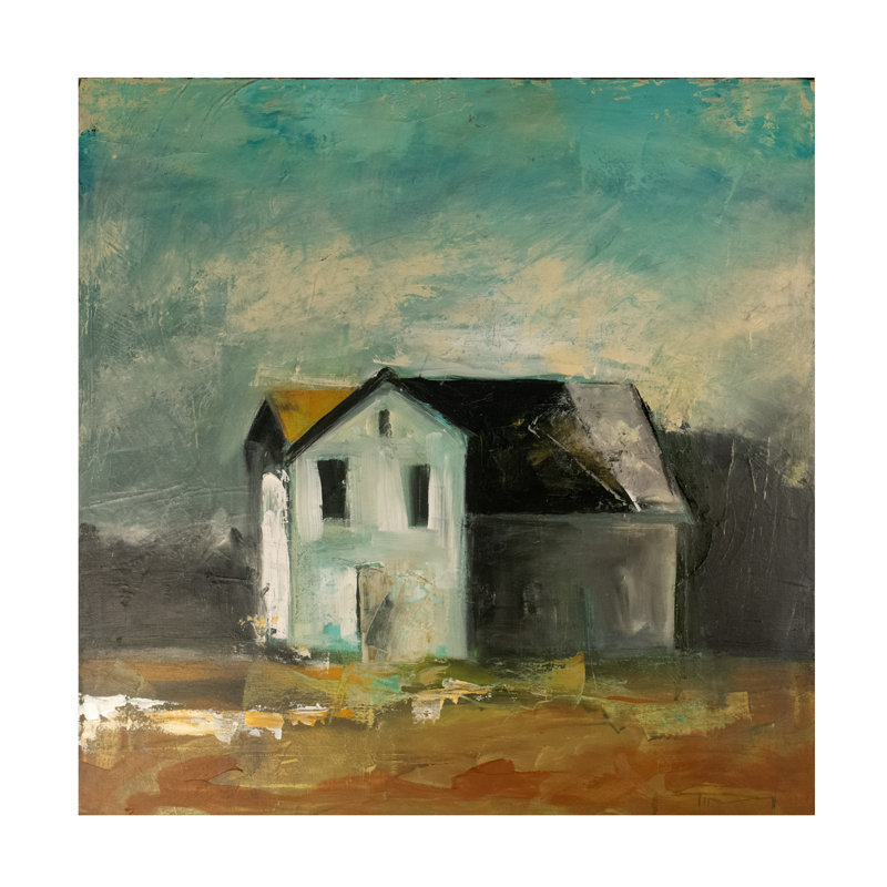 Œuvre sur toile «olog », H 24 po x l 24 po