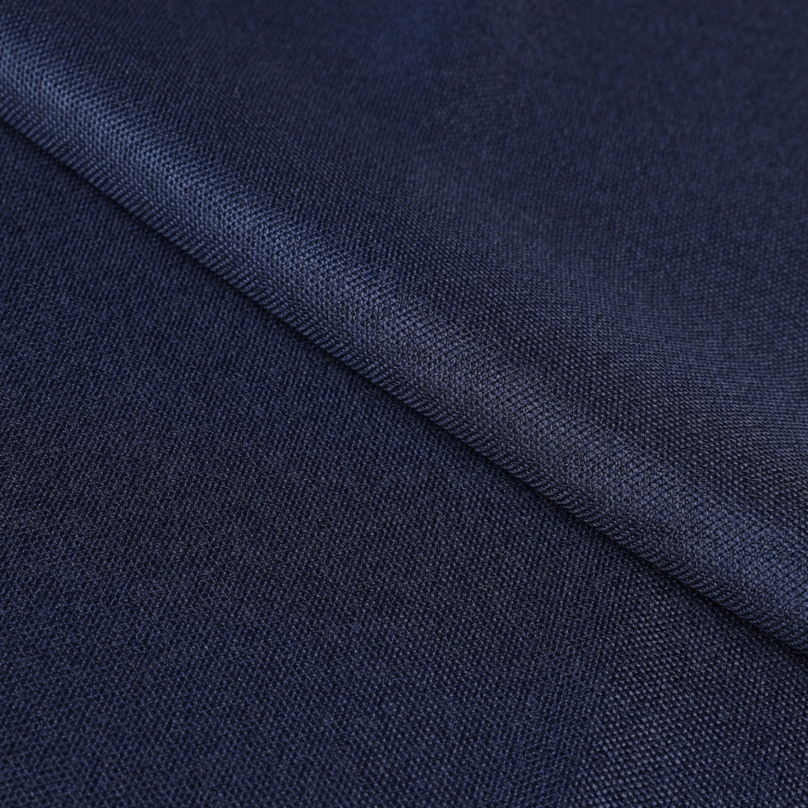 Evayah Modern Linen Inspired Classic Solid Room Darkening Curtain Panel, Navy Blue, 52" W x 72" L