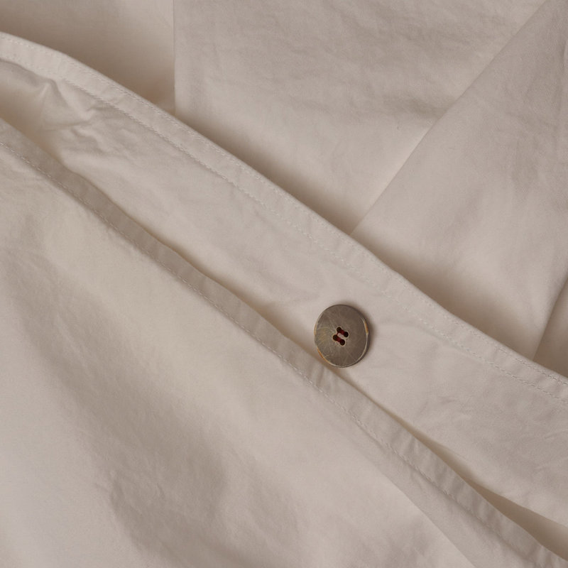 Organico Percale Duvet Cover, Queen Duvet Cover