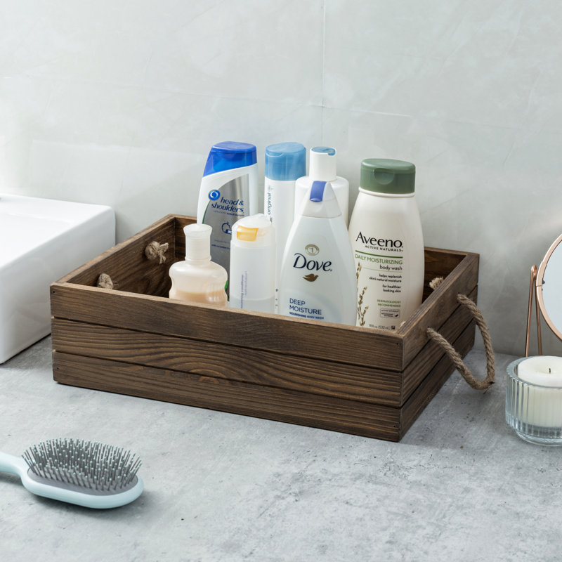 Solid Wood Decorative Basket
