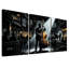 Ensemble de 3 reproductions d'art sur toile Jazz Bass-133396362