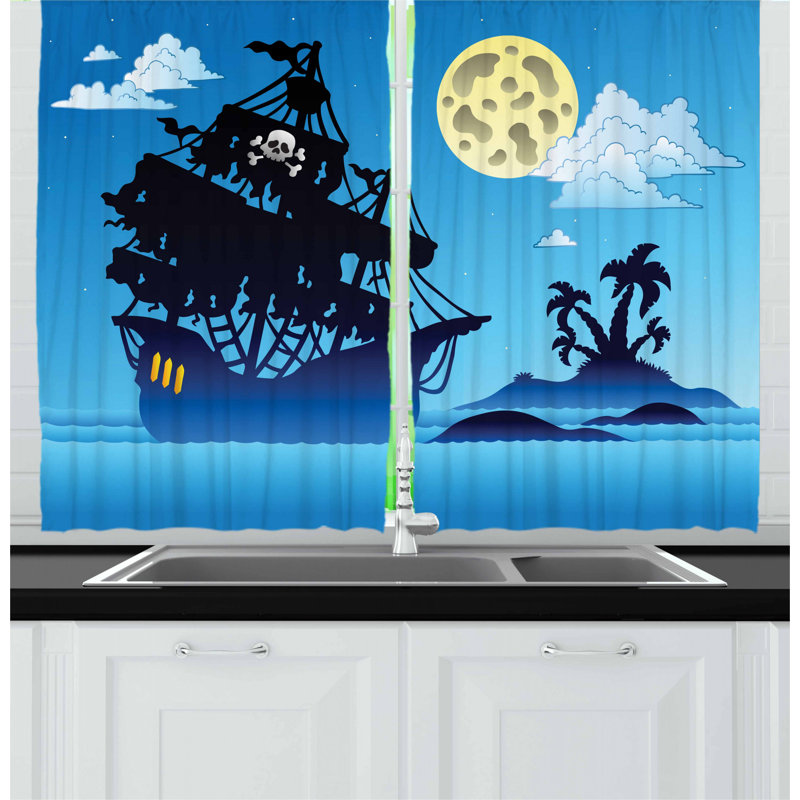 Tailored Kitchen Curtain