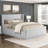 Elegant Platform Bed 1pc Wingback Headboard-1138849618