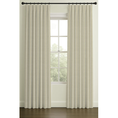 Merritt Jacquard Stripe Single-Lined Curtain