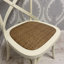 Arnulfo Cross Back Dining Chair, Hand-Finished Distressed Design, Stylish and Comfortable Seating for Any Room-29423220-123844894