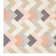 Right Away Chevron Area Rug in Ivory/Pink/Gray