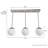 Hepburn 3 - Light Linear Globe Pendant-86178614