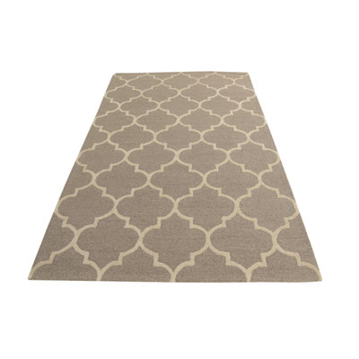 Tapis brun clair 5x8 Pineland