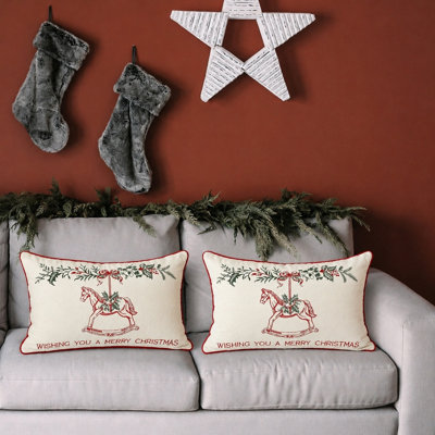Housses pour coussins décoratifs 20 x 12 pouces
