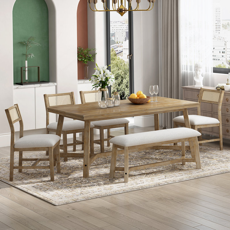 6 Pieces Dining Table Sets