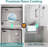 49"-54" W x 76" H Double Sliding Framed Shower Door in Matte Black with 1/4" Clear Tempered Glass-124639305-125784234