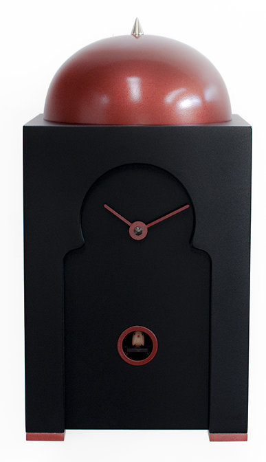 Modern & Contemporary Analogue Tabletop Clock, Black