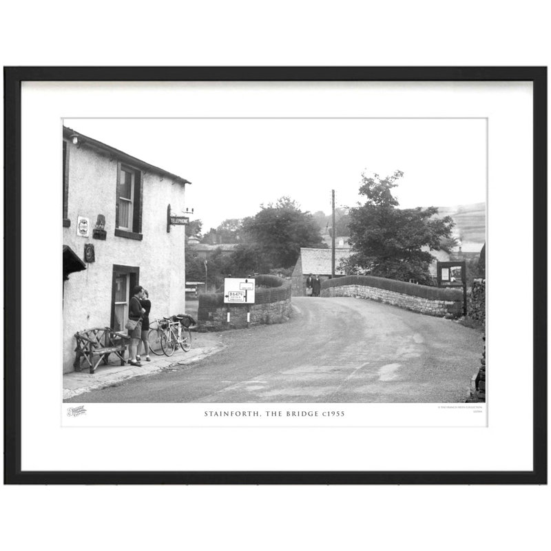 Stainforth, The Bridge C1955 by Francis Frith - Single Picture Frame Print, 45cm H x 60cm W x 2.3cm D
