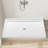 Uni-Green 60 x 36 inch Acrylic Shower Base Triple Threshold Center Drain White