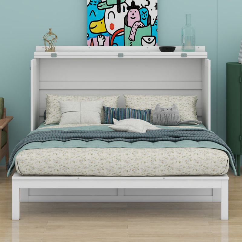 Lit escamotable, Blanc
