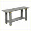 Table basse moderne en pin massif minimaliste avec rangement inférieur pour le salon, assemblage facile