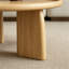 Table basse ronde en bois pour petit appartement-414282642-414282647