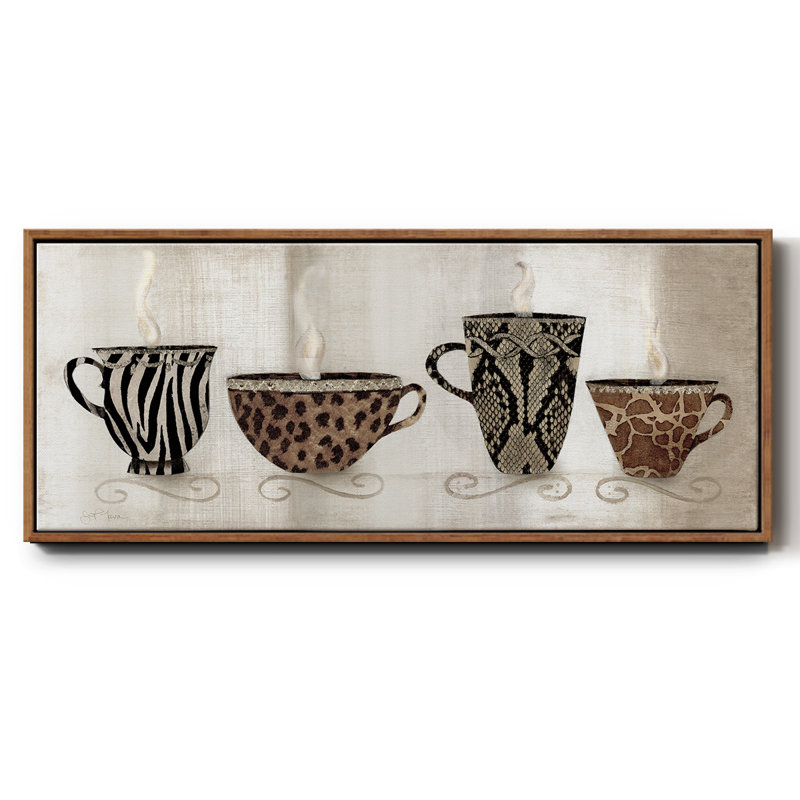Coffee Skins I- Framed Canvas