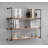 Argenide 3 Piece Industrial Pipe Shelves