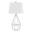 Lampe de table contemporaine en métal