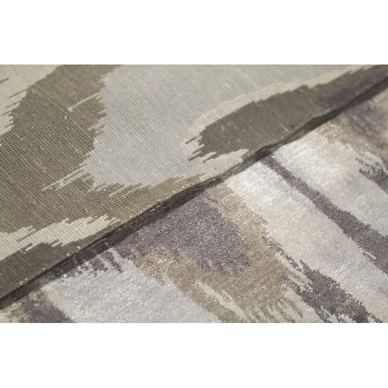 Hand Knotted Geometric Area Rug