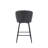 Upholstered Barstool With Footrest-105412415