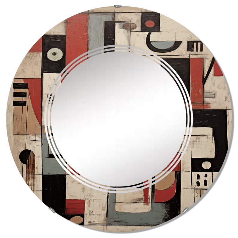 Miroir mural Marineth, 32 po x 32 po
