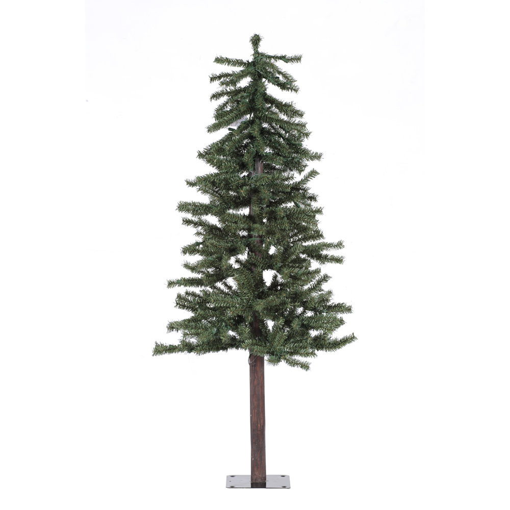 Wingrove Alpine Pine Christmas Tree, 4', Not Pre-Lit