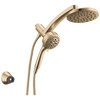 7-Setting PivotPro 3-in-1 Combination Shower Head with ProClean High Pressure Spray 2.5 GPM Brushed Gold