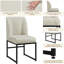 Chaise parsons en lin Bortman