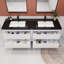 Ensemble de meuble-lavabo double 72 po Vickye-84879707