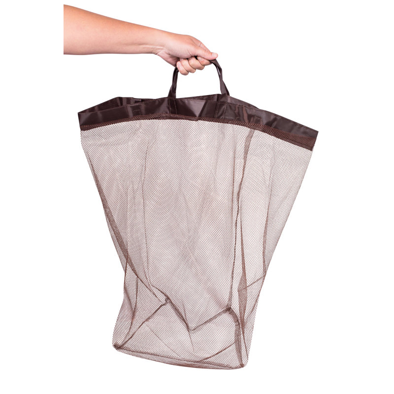 Panier à linge simple, Brun, Large (28" H x 16" W x 16" D)